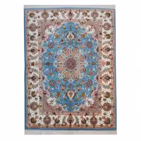 قالیچه دستباف طرح شجاعی تبریز بافت کاشمر 50107