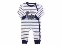 سرهمی نوزادی پسرانه طرح دایناسور بیبی baby