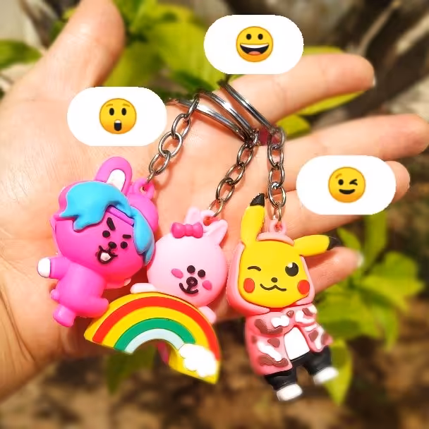 جاکلیدی سیلیکونی طرح دلبرونه خاص