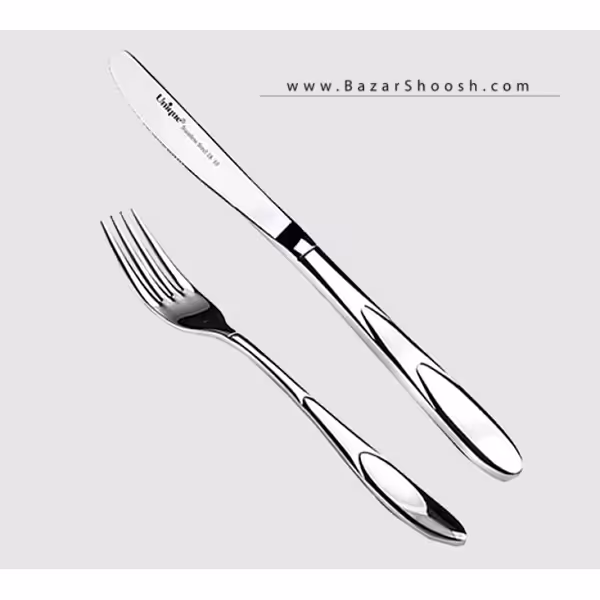 کارد و چنگال استیل یونیک مدل UN-5709