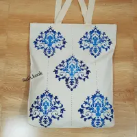 ساک خرید با طرح سنتی آستردار،زیپ دار
