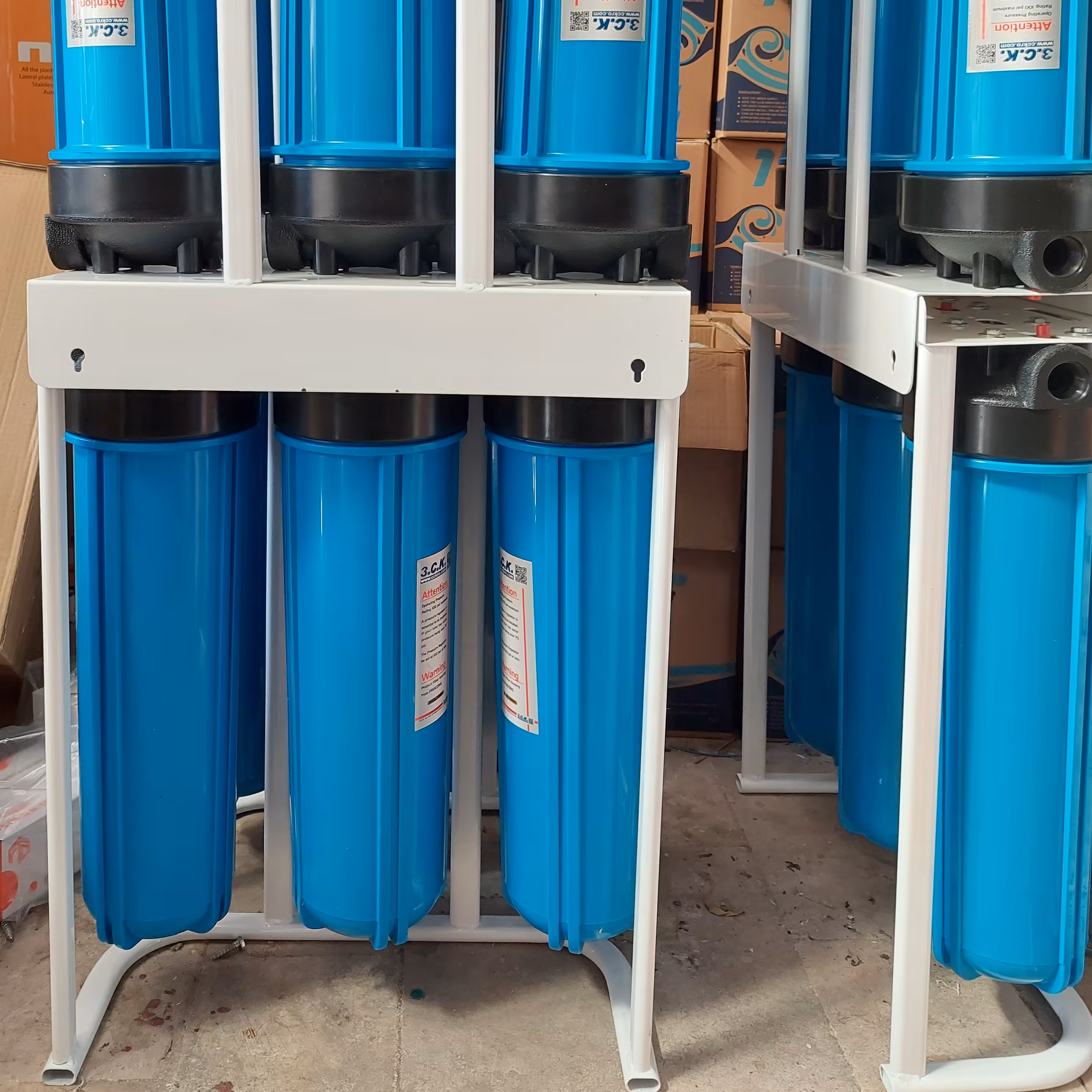 استند پیش تصفیه 3 مرحله ای