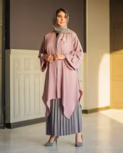 مانتو شلوار زنانه ابروبادی مدل ست دوتیکه ای مانتو دامن