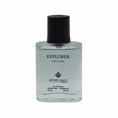 عطر جیبی مردانه وودی سنس مدل اکسپلورر Explorer حجم 30 میلی لیتر