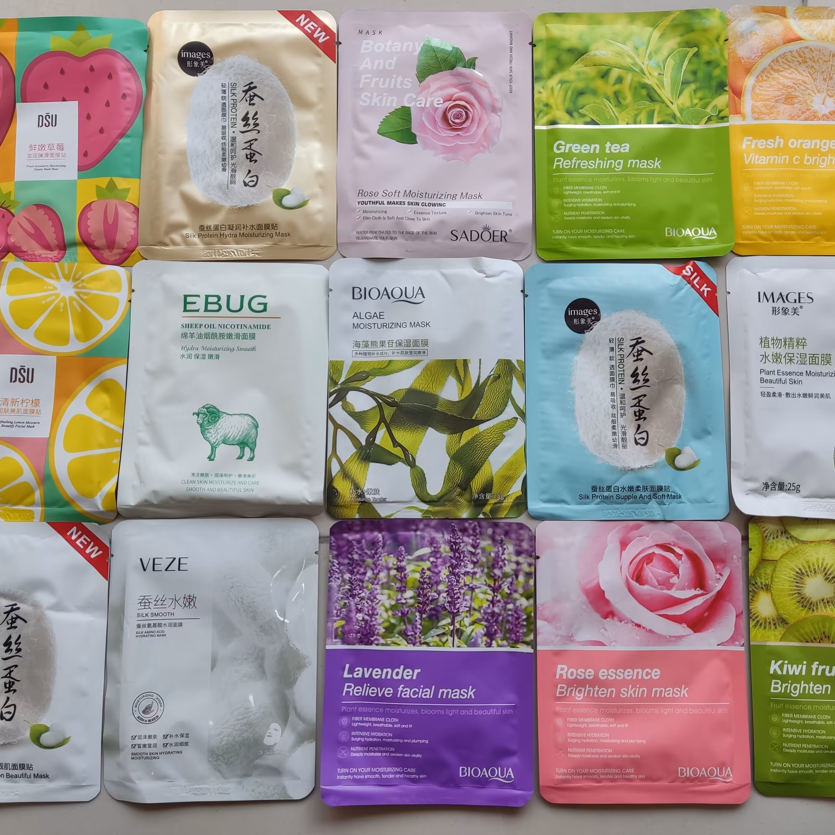 پک  ماسک ورقه ای صورت  10 عددی لیانا شاپ