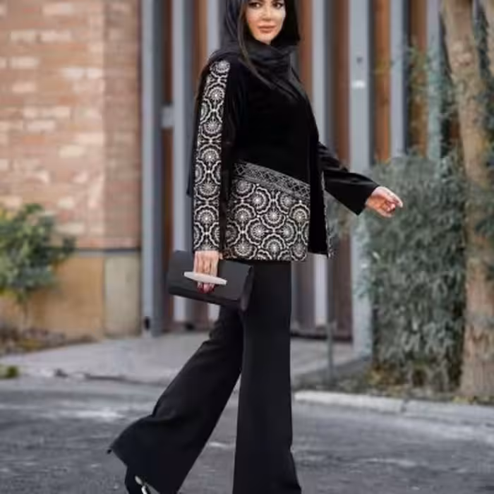 کت مجلسی مازاراتی باکیفیت سوزندوزی آندیا