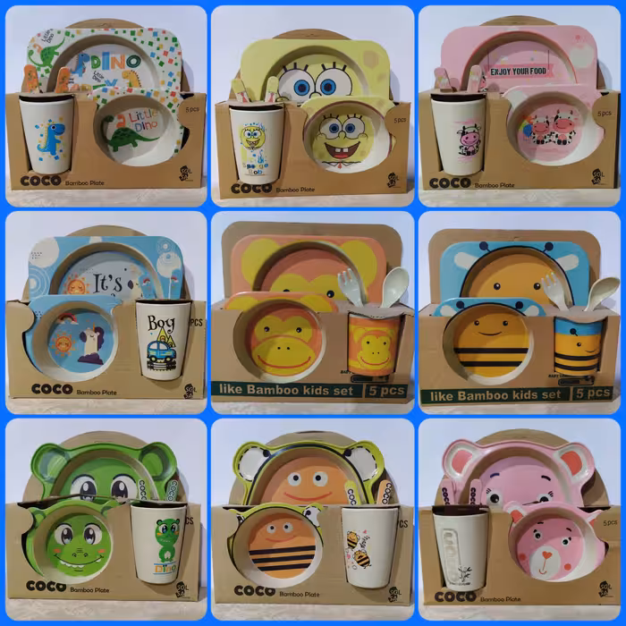 ظرف غذای بامبو