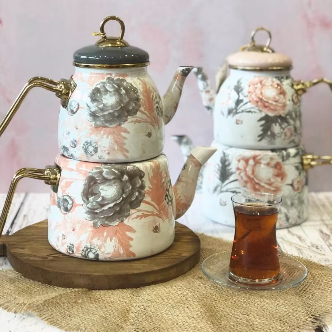 کتری قوری لعابی Paci ترکیه