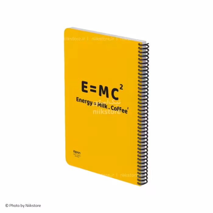 دفتر فنری 200 برگ P.P رحلی کلاسیک الیپون کد 250