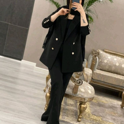 مانتو شلوار زنانه کرپ مدل اسپورت
