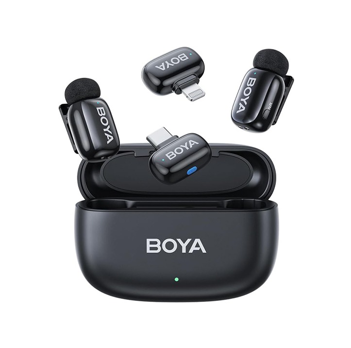 میکروفون بویا مدل Boya Mini 12 Combo مشکی