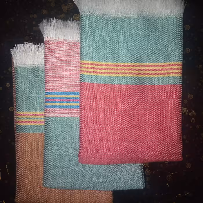 حوله دست و صورت دستباف(سایز3)