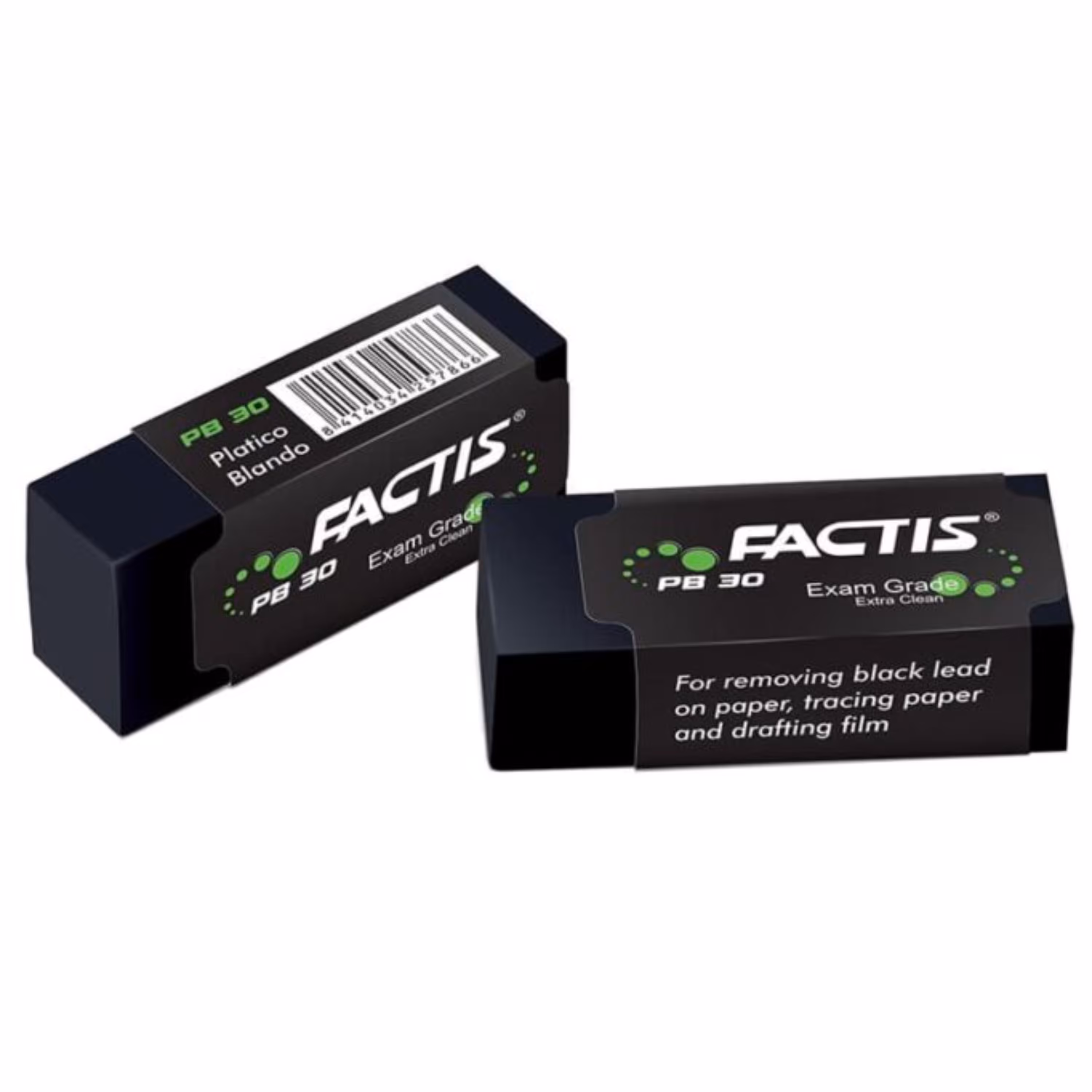 پاکن PB 30 فکتیس سایز کوچک رنگ مشکی لفاف دار