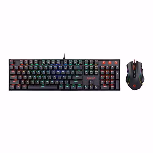 خرید باندل کیبورد و موس گیمینگ ردراگون Keyboard Gaming Redragon K551 RGB-BA با بهترین قیمت