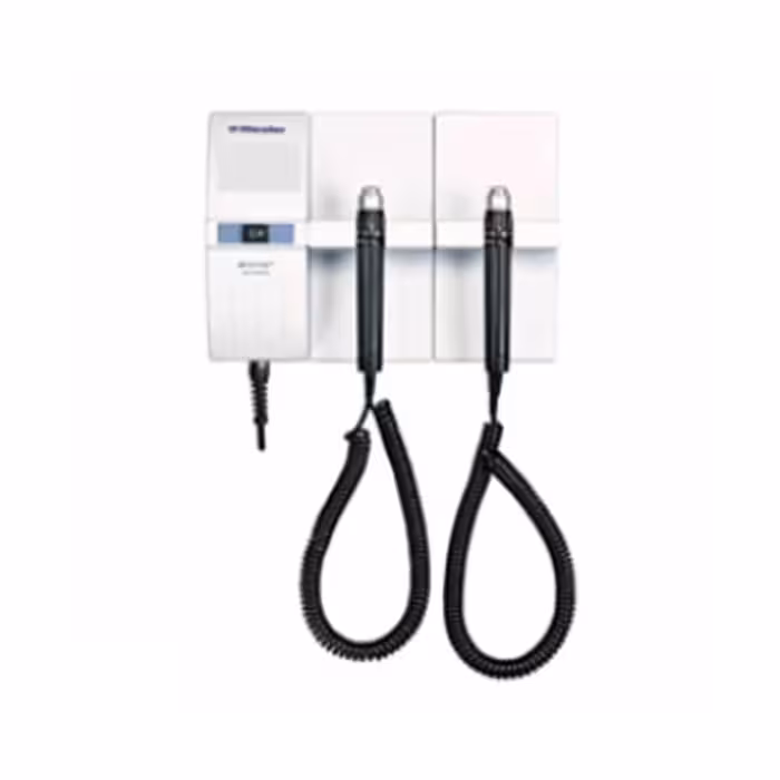 پنل ست معاينه ديواري داراي دو دسته مدل Ri- Former با نور هالوژن 3/5 ولت ریشتر