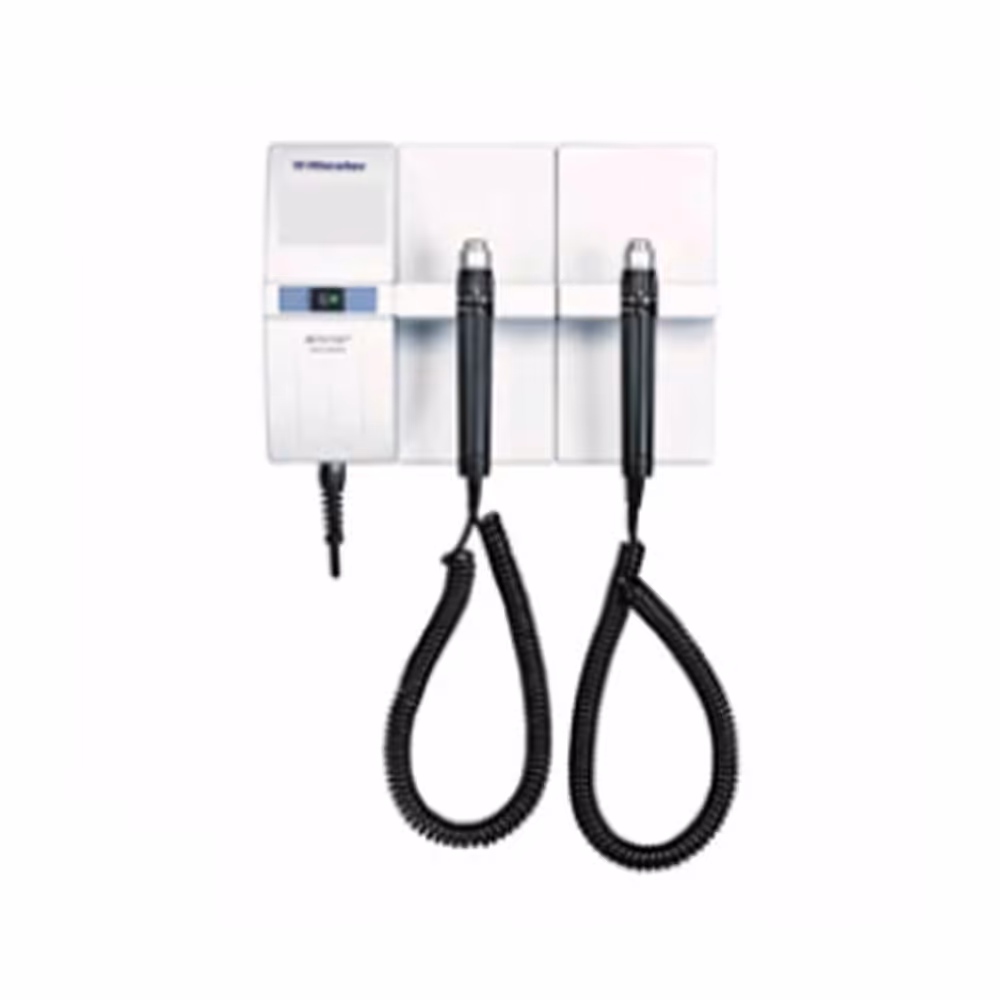 پنل ست معاينه ديواري داراي دو دسته مدل Ri- Former با نور هالوژن 3/5 ولت ریشتر