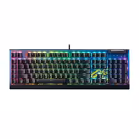 کیبورد مکانیکال گیمینگ ریزر مدل Blackwidow V4 X Fortnite Edition