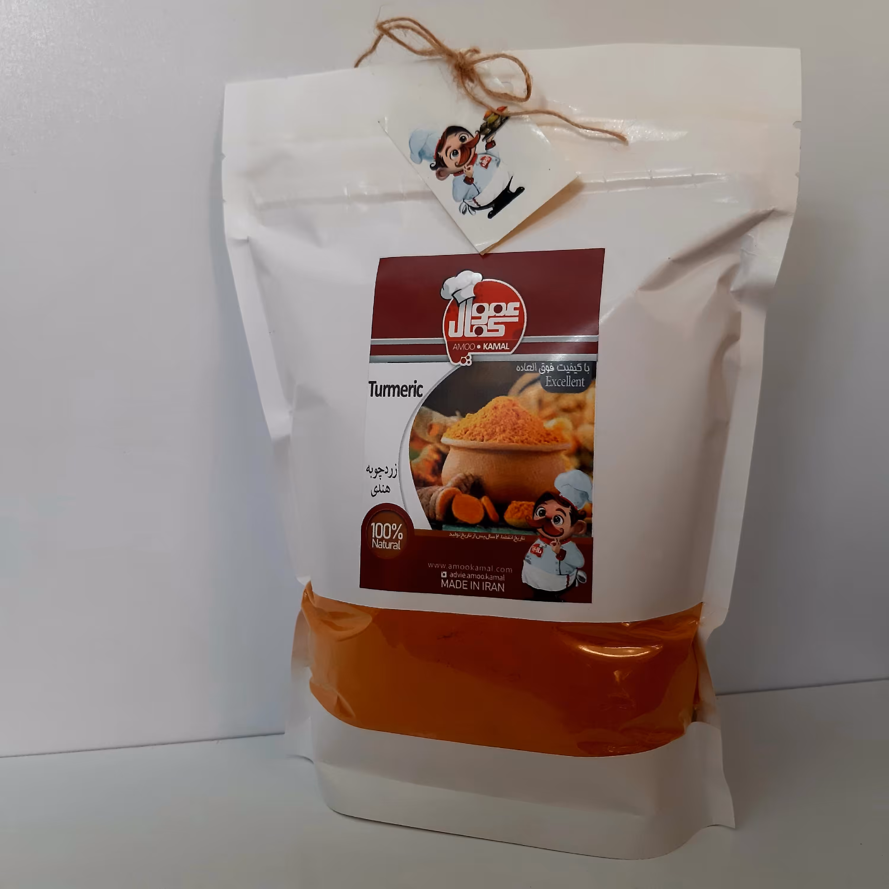 زردچوبه هندی تازه اصل با بهترین کیفیت و خالص 500 گرمی