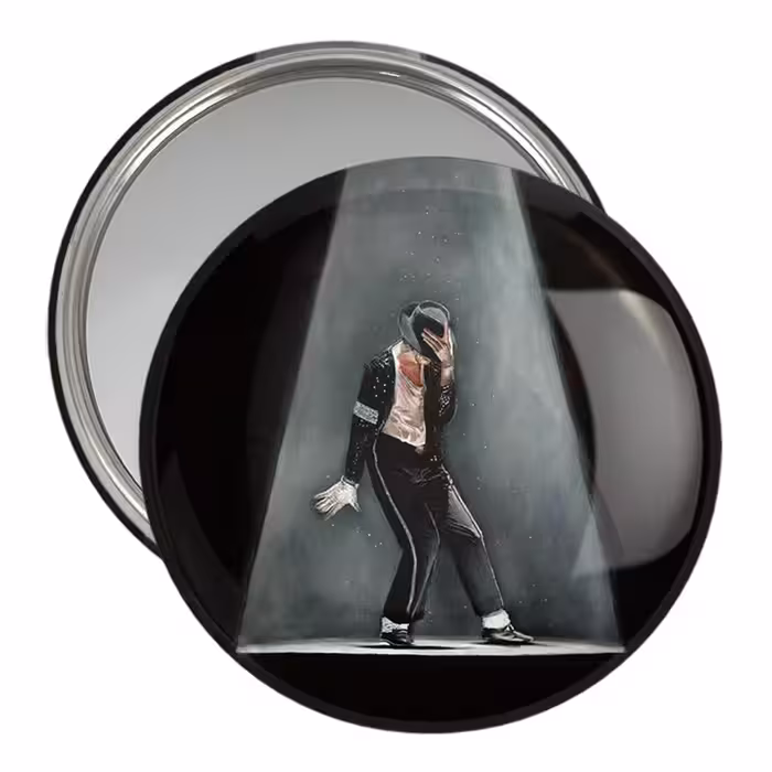 آینه جیبی خندالو مدل مایکل جکسون Michael Jackson  کد 3280