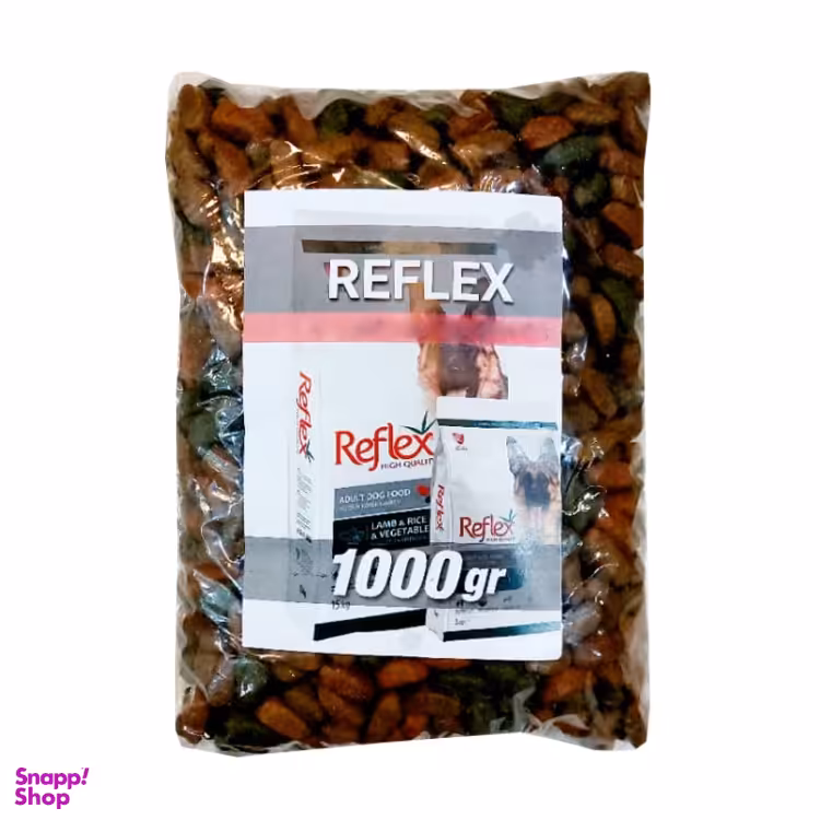 غذای خشک سگ فله مدل مدل رفلکس نژاد بزرگ وزن 1 کیلوگرم