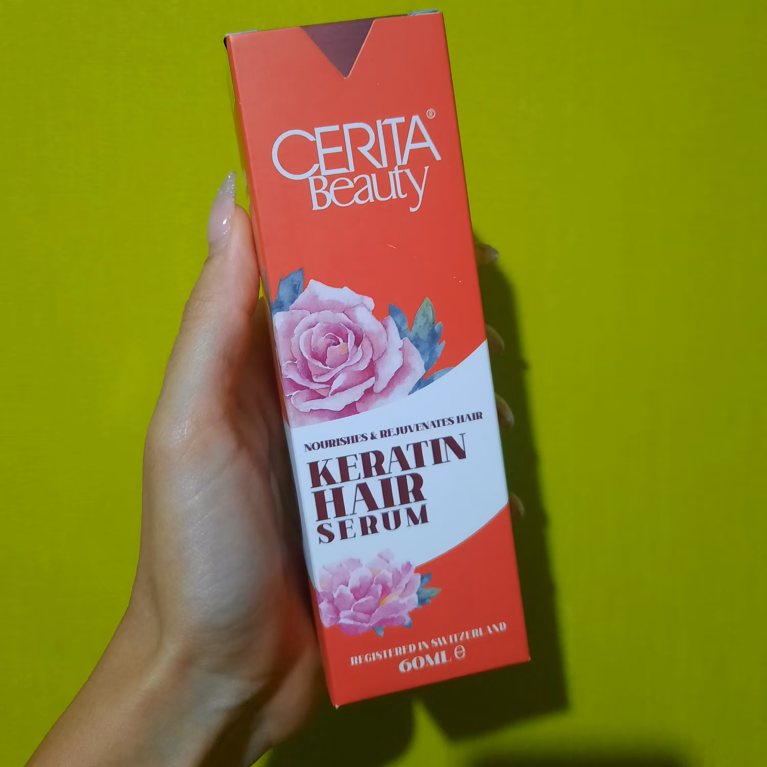 سرم کراتین مو سریتا حجم 60ml