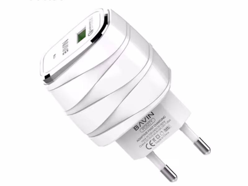 شارژر دیواری سریع و کابل میکرو یو اس بی باوین Bavin PC527Y Micro USB Charger