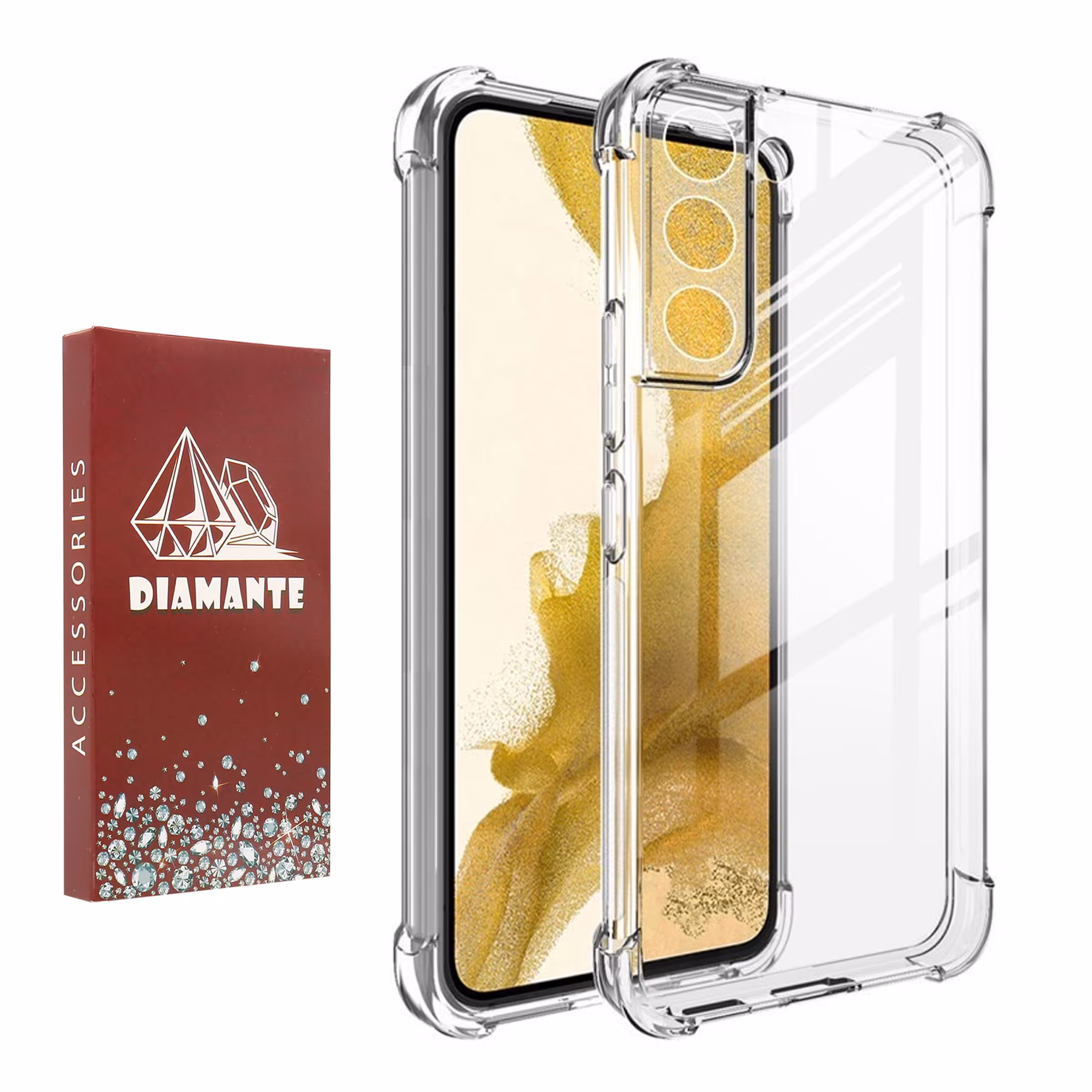 کاور مدل ژله ای بی رنگ مناسب برای گوشی سامسونگ s22 plus