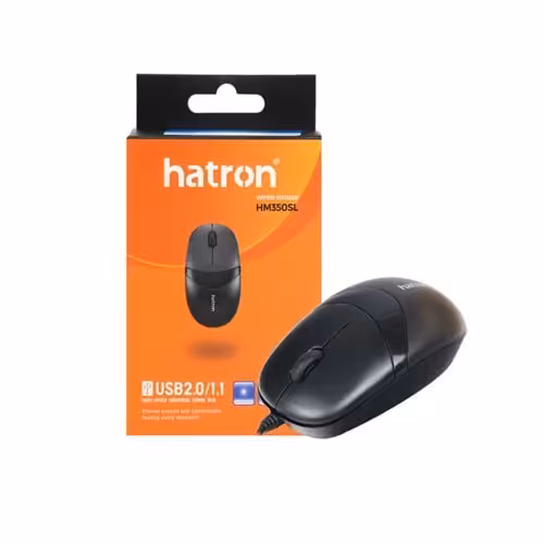 قیمت و خرید ماوس سیمی هترون مدل HM350SL - آی تی کاشفی