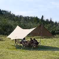 سایبان نیچرهایک 35 متر مربع مدل Ti-vinyl veriso به همراه 2 تیرک | NH19TM004