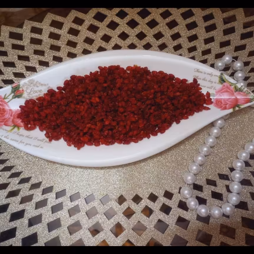 زرشک پفکی درجه یک خراسان نیم کیلویی