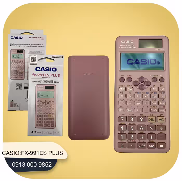 ماشین حساب مهندسی برند کاسیو اصلی مدل FX-991ES PLUS (فروش به صور تکی و عمده)