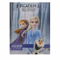 دفتر نقاشی 50 برگ آونگ مدل فروزن کد 007