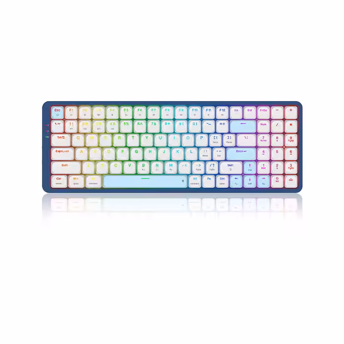 کیبورد گیمینگ بی سیم ردراگون مدل Eva Pro K684 WB RGB با سوئیچ مکانیکال قرمز