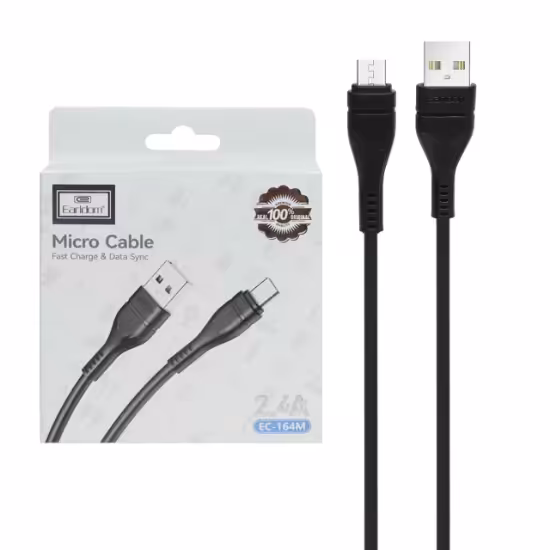 کابل تبدیل USB به microUSB ارلدام مدل EC-164M