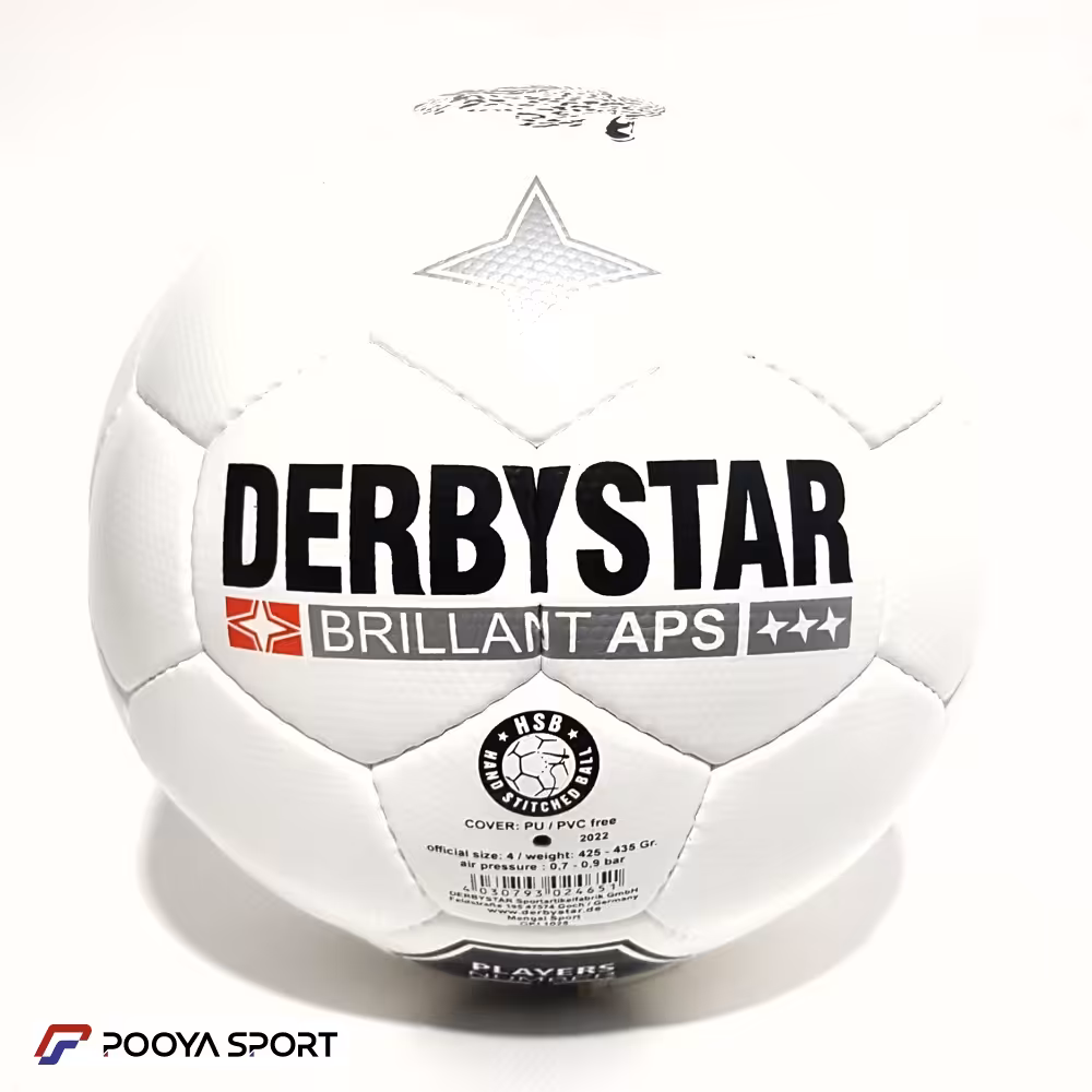 توپ فوتسال دربی استار سفید دوختی Derby Star اصل