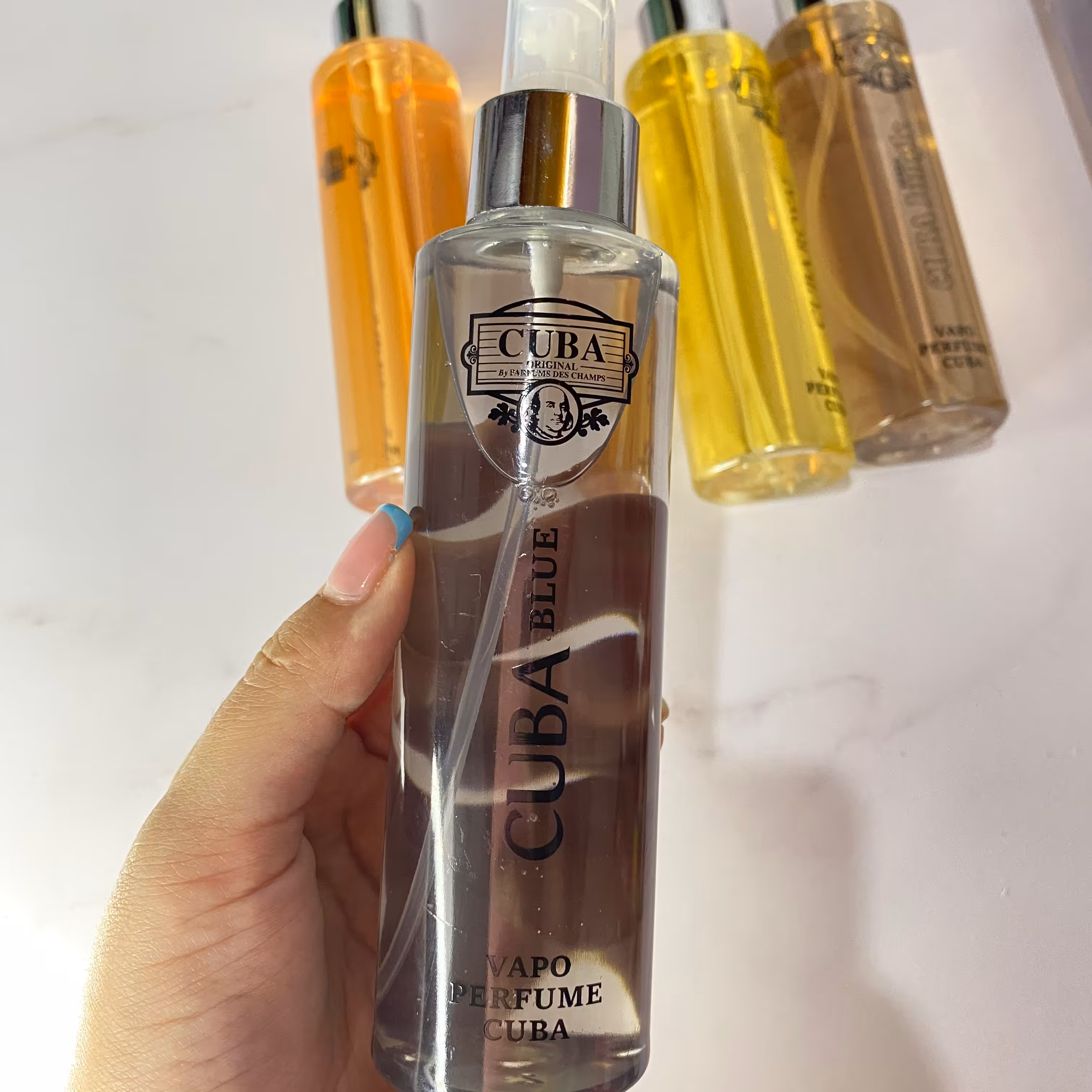 بادی اسپلش مردانه کوبا مدل cuba blue حجم 200 میل 