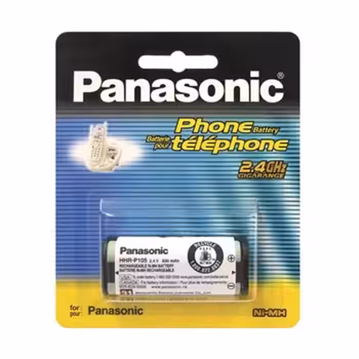باتری تلفن بیسیم پاناسونیک مدل پی 105