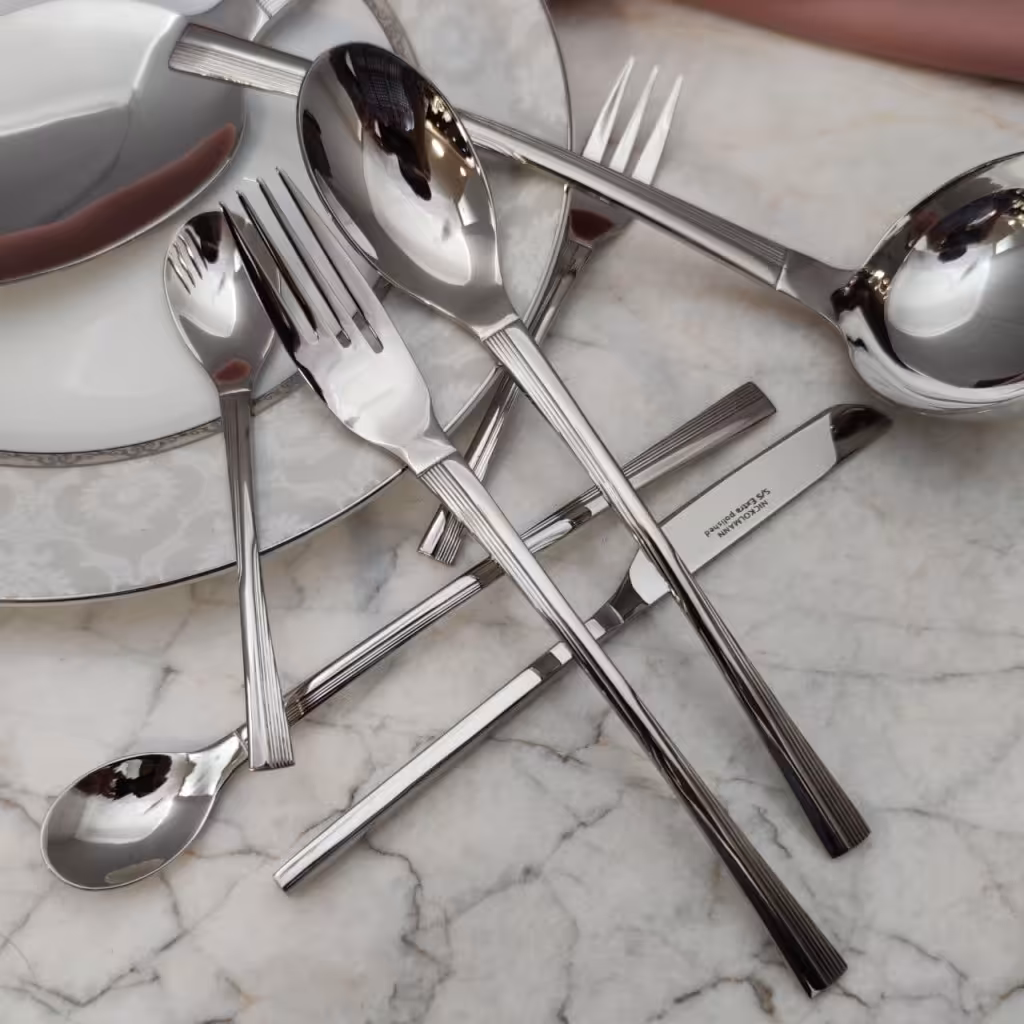 سرویس قاشق و چنگال 6 نفره نیکولمن nickolmann(38پارچه)