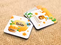 کارت ویزیت عسل فروشی لایه باز | گرافیک با طعم تربچه