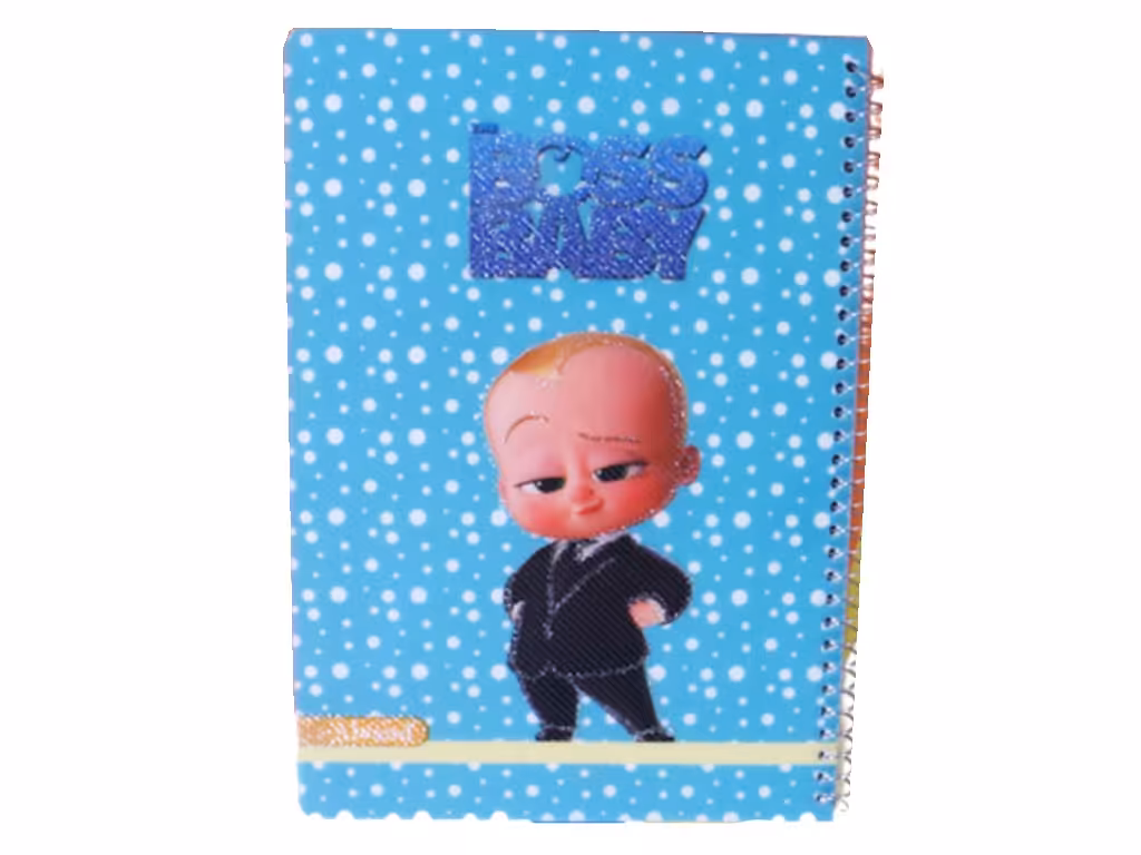 دفتر مشق سیمی 50 برگ با جلد فانتزی اکلیلی الوند