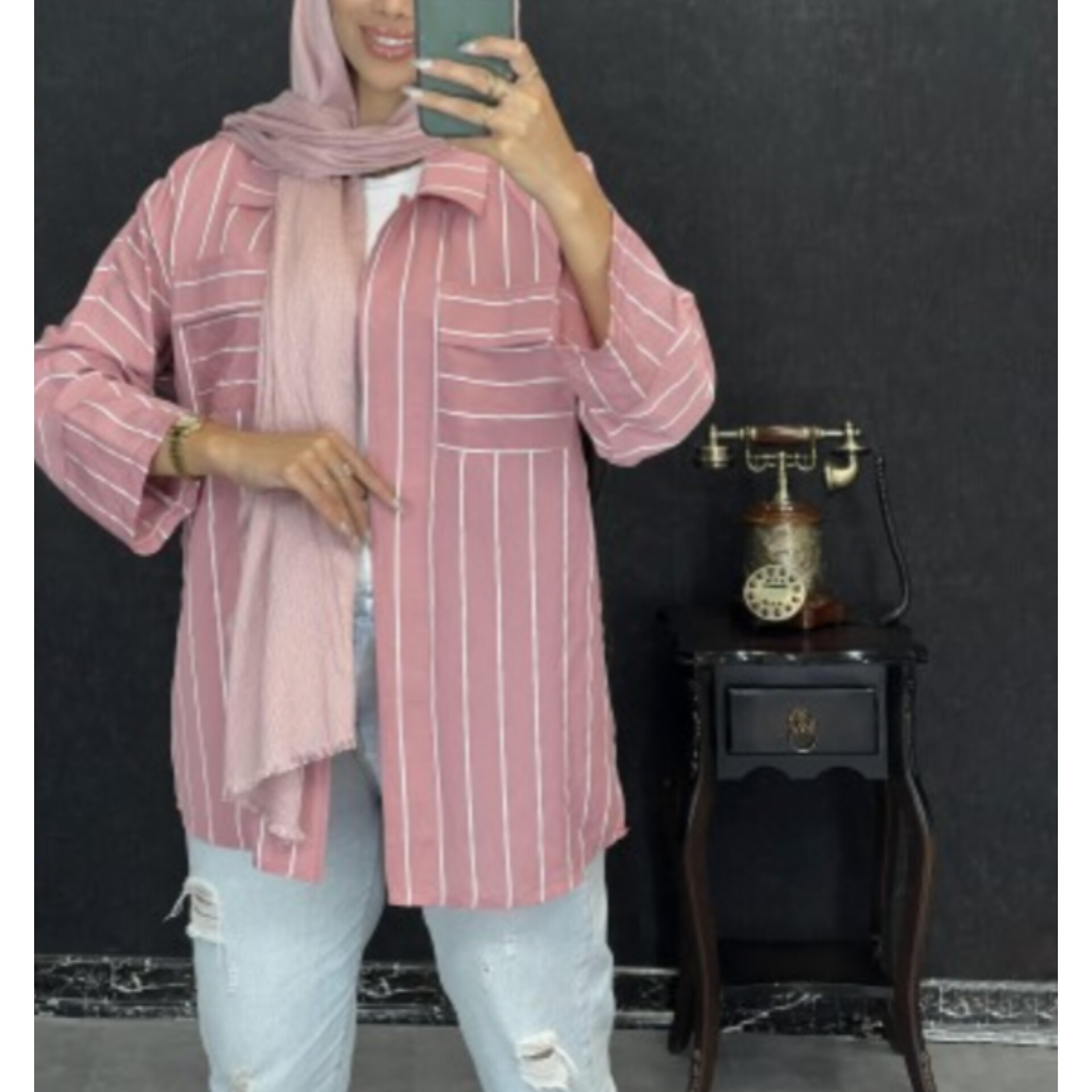 مانتو لینن دوجیب