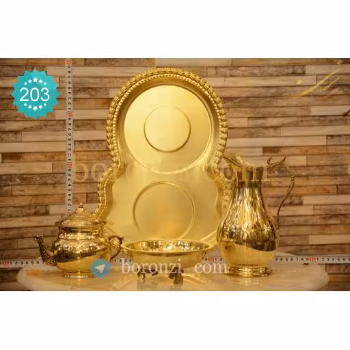 سرویس سماور مدل ساده متوسط