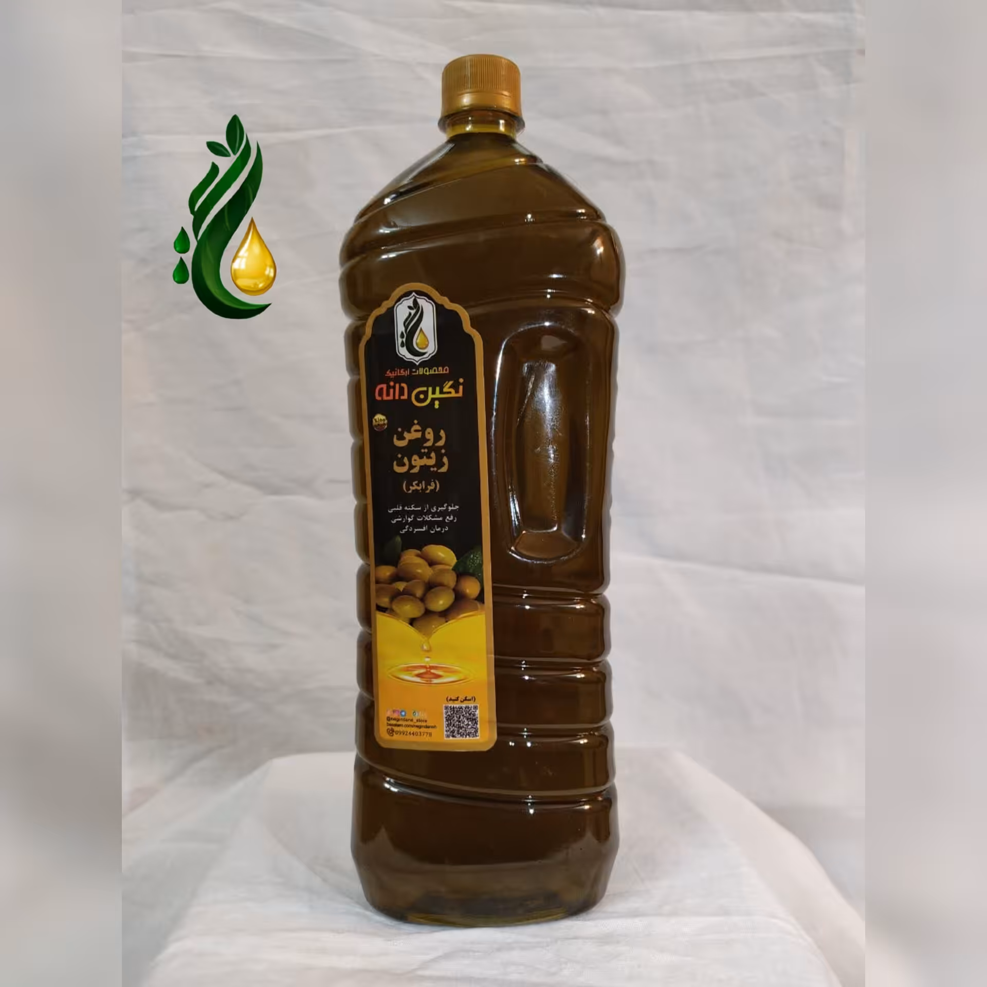 روغن زیتون فرابکر ممتاز نگین دانه (2 لیتری)