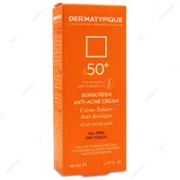 ضد آفتاب بی رنگ درماتیپیک مناسب پوست چرب و جوش دار SPF 50  حجم 40 میل