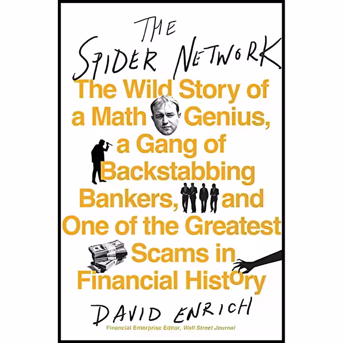 کتاب زبان اصلی The Spider Network اثر David Enrich انتشارات Custom House