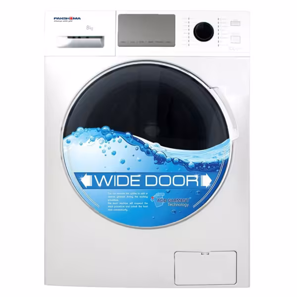 ماشین لباسشویی پاکشوما 8 کیلویی مدل WFI-84437 WT