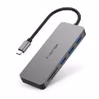 هاب 6 پورت USB-C لنشن  سری CLOUD ALA مدل C15