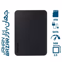 هارد اکسترنال توشیبا مدل CANVIO BASICS با ظرفیت 4 ترابایت