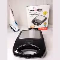 ساندویچ ساز  و اسنک ساز کلورانس kalorance مشکی مدل s6145 با 18 ماه گارانتی