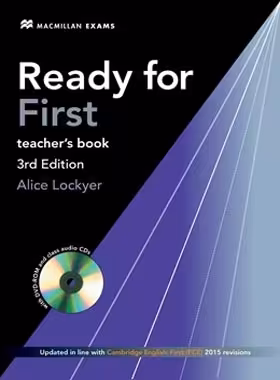 کتاب معلم ردی فور فرست - Ready For First Teachers Book - اثر Alice Lockyer